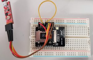 ESP32 Cam auf Steckplatine