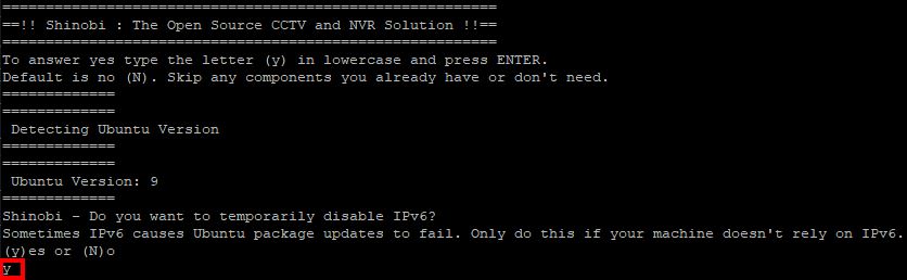 Console Ausschalten IPv6