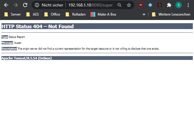 Browser Shibnobi Website /super konnte nicht gefunden werden