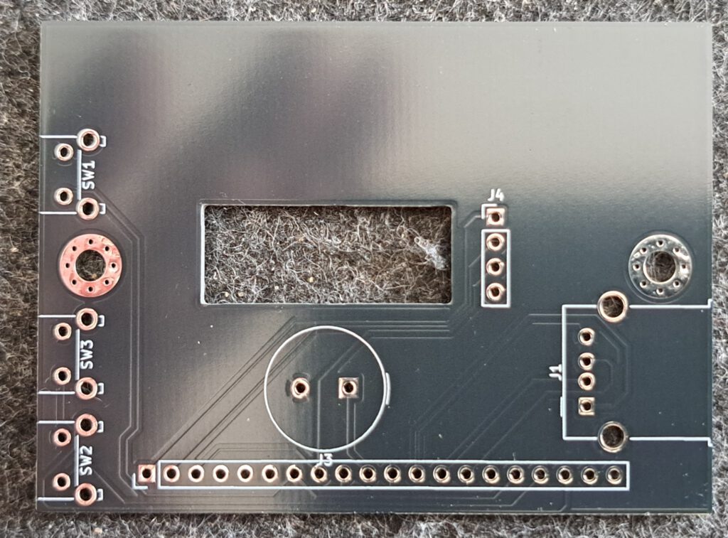 Mini Floppy Emulator - Abdeckung Unterseite unbestückt