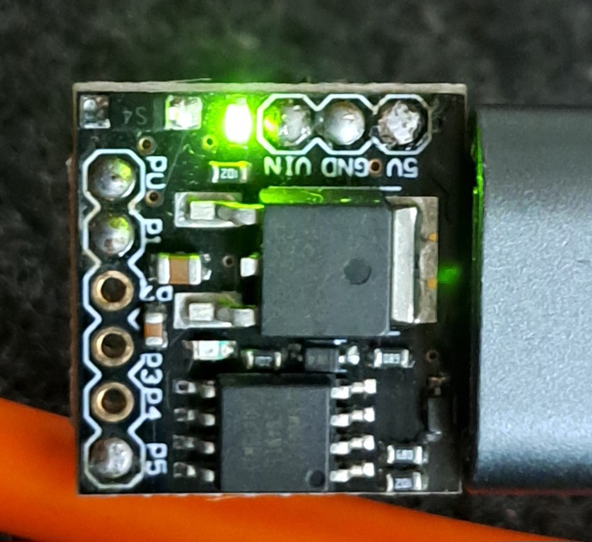 Digispark Rev.3 retten - In Betrieb