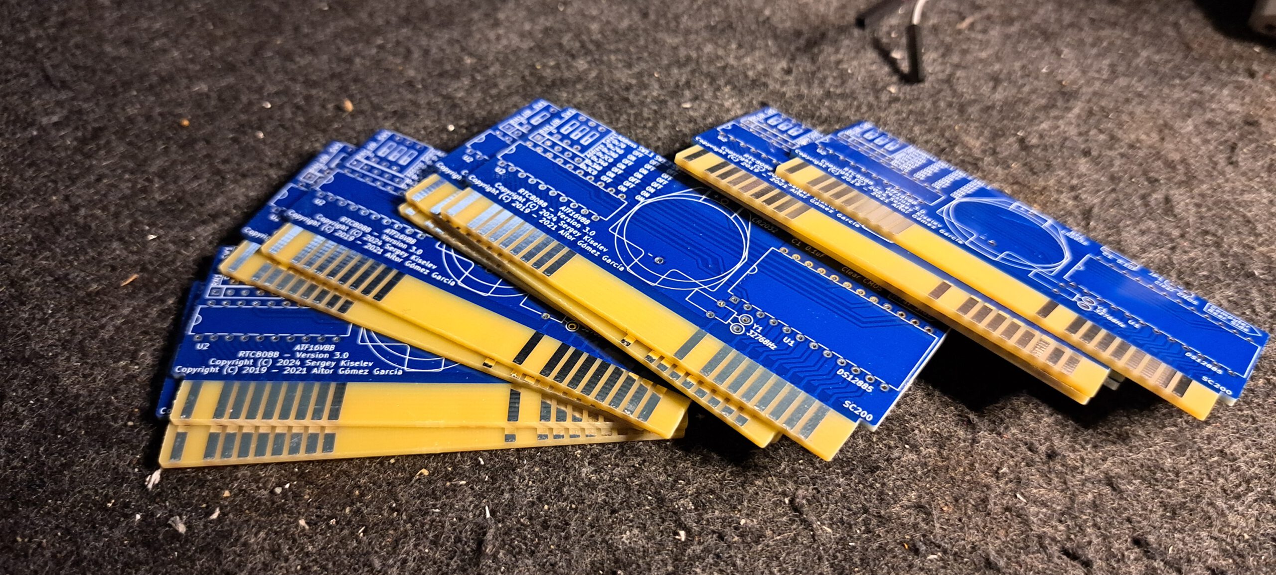 Retro Projekt – Real Time Clock – RTC8088 (skiselev/RTC8088)