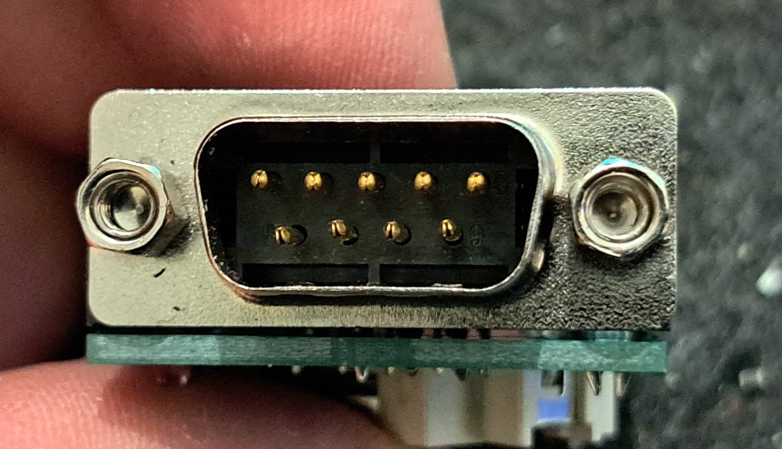 Sub-D 9 Joystick Tester - Anschluss