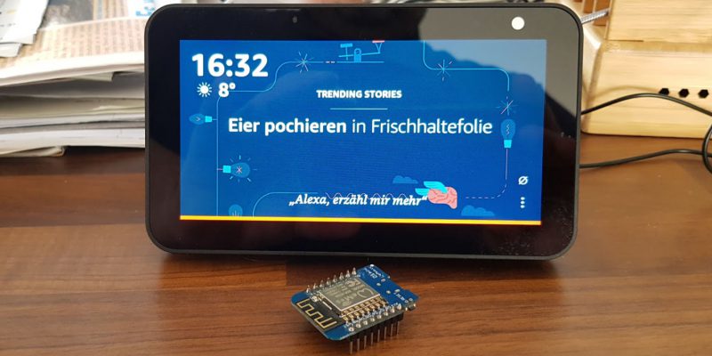 Echo Show mit Wemos D1 mini