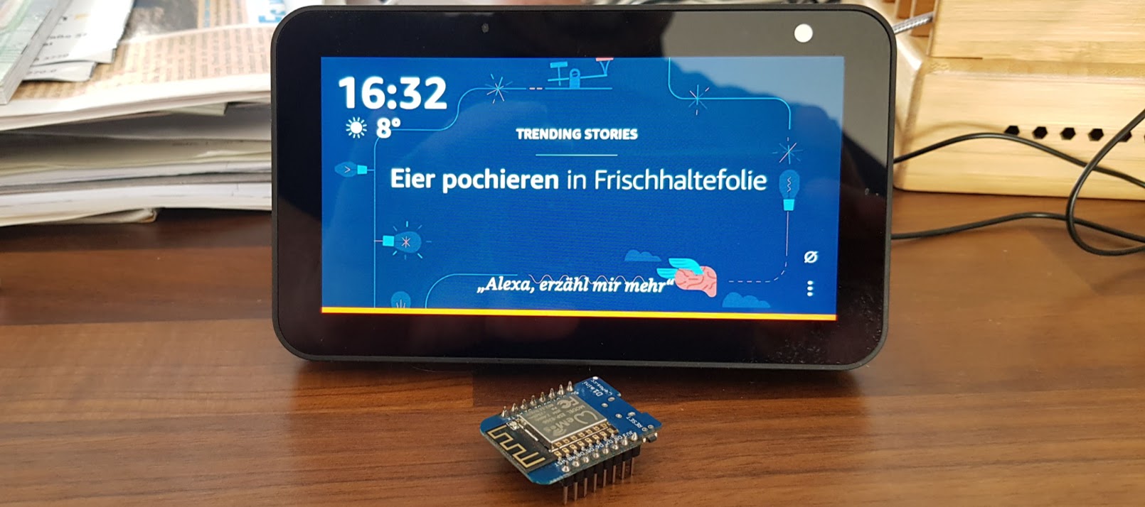 Echo Show mit Wemos D1 mini