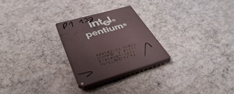 CPU Intel Pentium 133 MHz