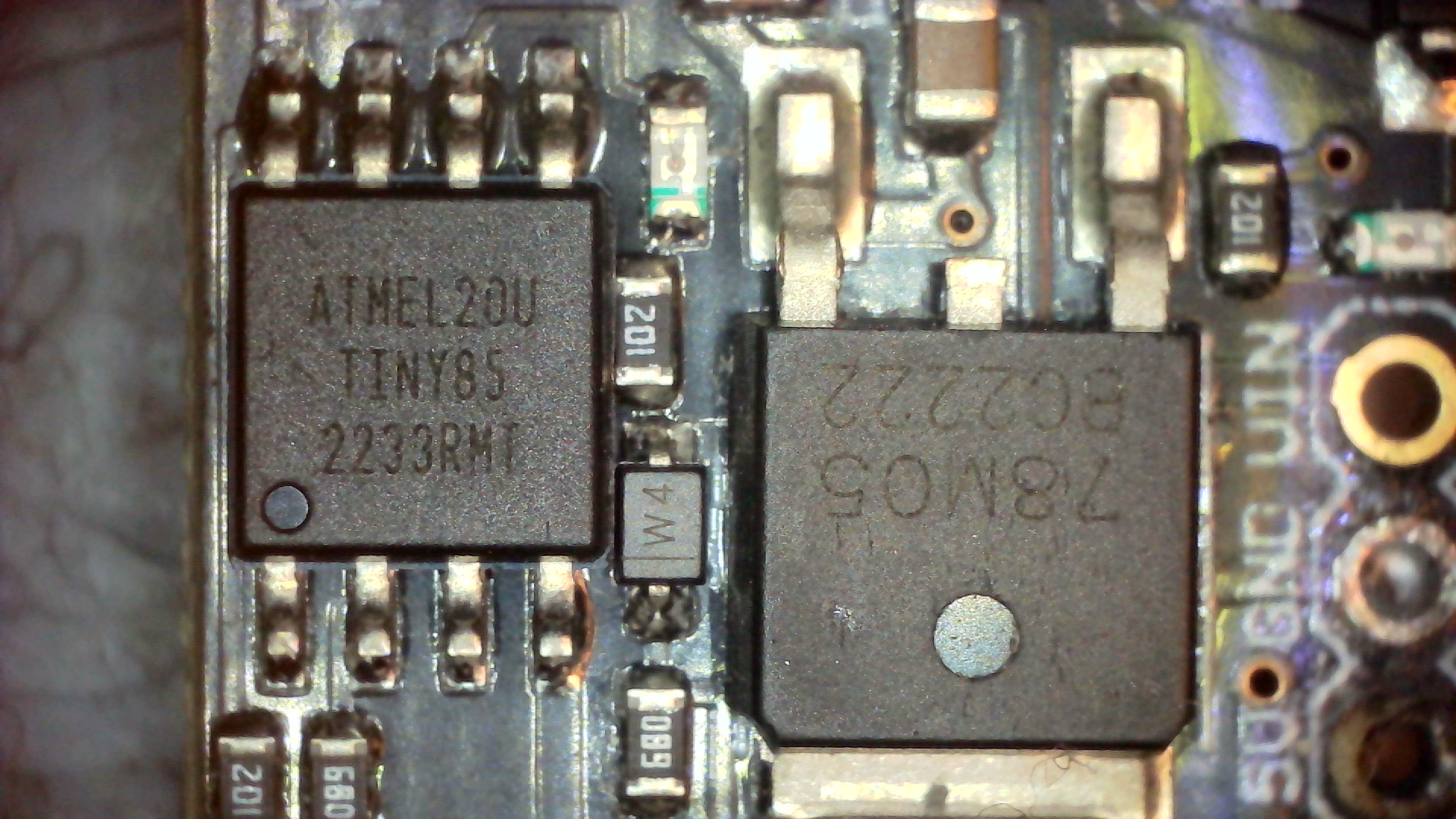Digispark Rev.3 retten - ATtiny85 und 78M05