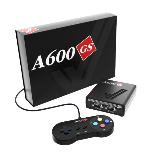 A600GS mit Verpackung (Bild: AmigaKit Ltd, a600gs.com)