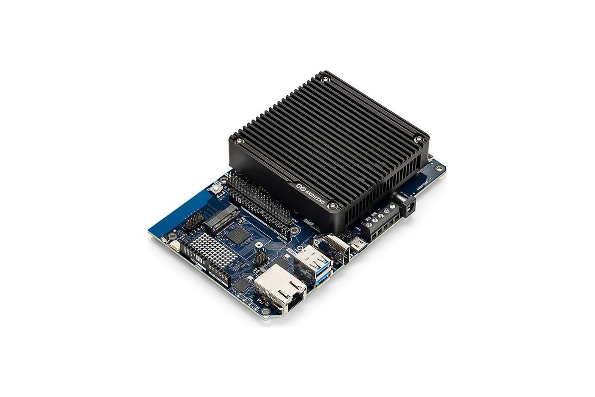 Arduino VENTUNO Q (Bild: Arduino, store.arduino.cc, mit weißem Rand ins Querformat gesetzt)