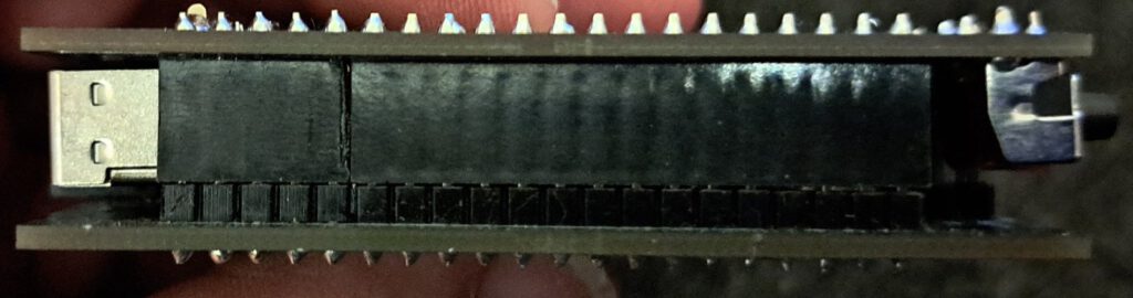 Mini Floppy Emulator - Seitenansicht gegenüber