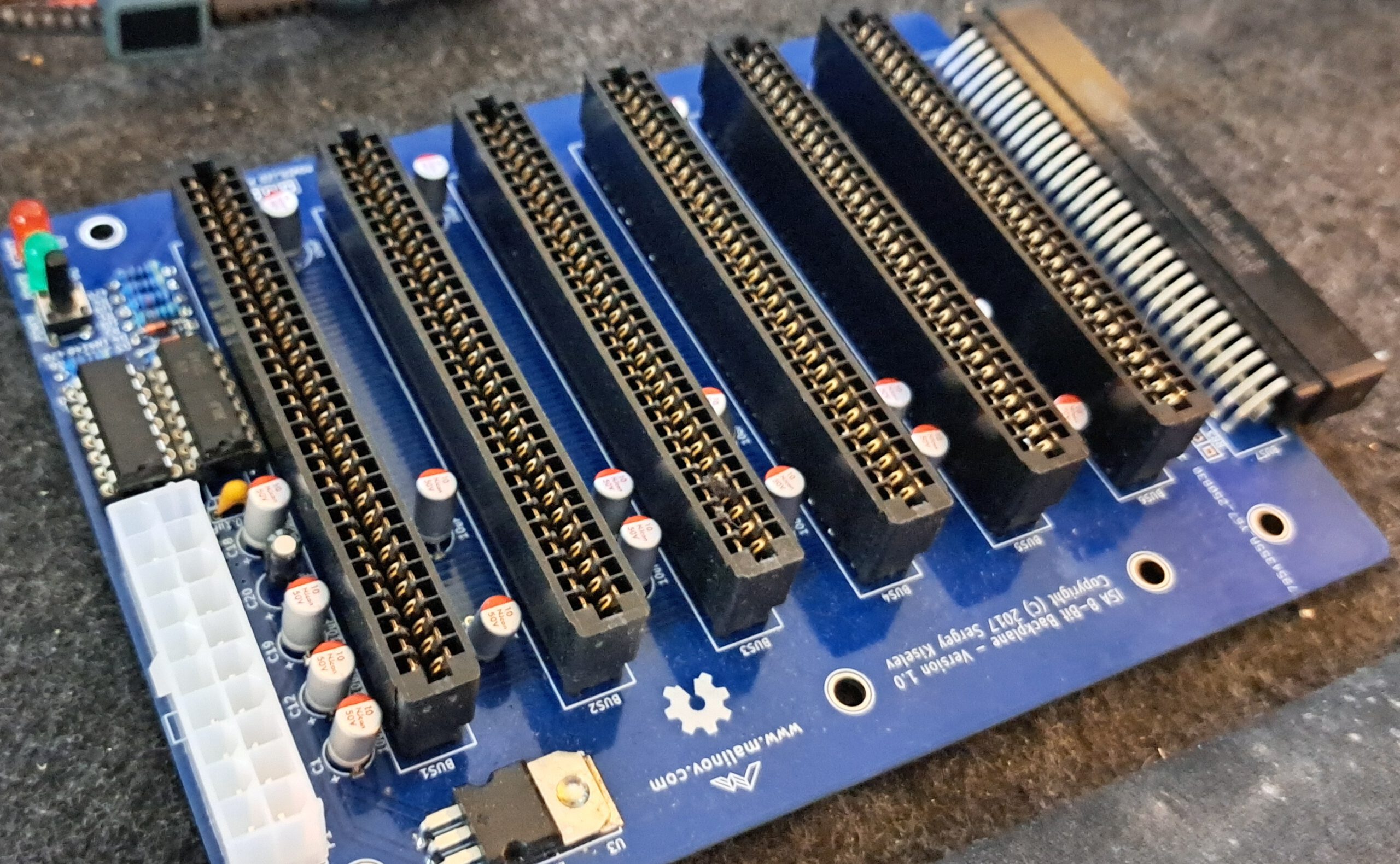 ISA Backplane - Perspektivisch