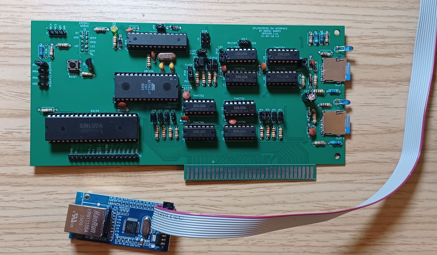 PC Storage Interface ISACard (Bild: profdc9, GitHub)