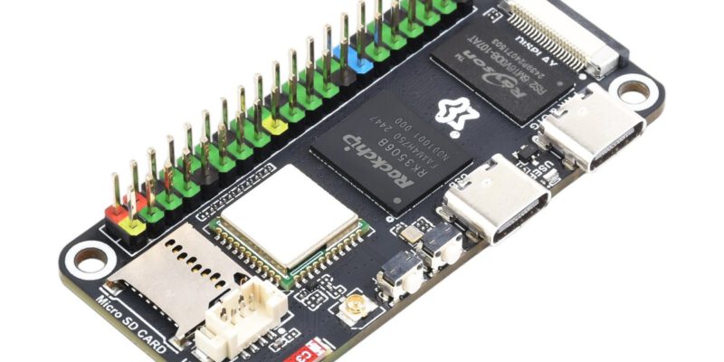 Luckfox Lyra Zero W mit RK3506B und WLAN-Modul im Pi-Zero-Format (Bild: Luckfox, luckfox.com)