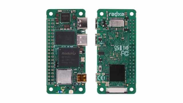Radxa ZERO 3W, Ober- und Unterseite (Bild: Radxa, radxa.com)