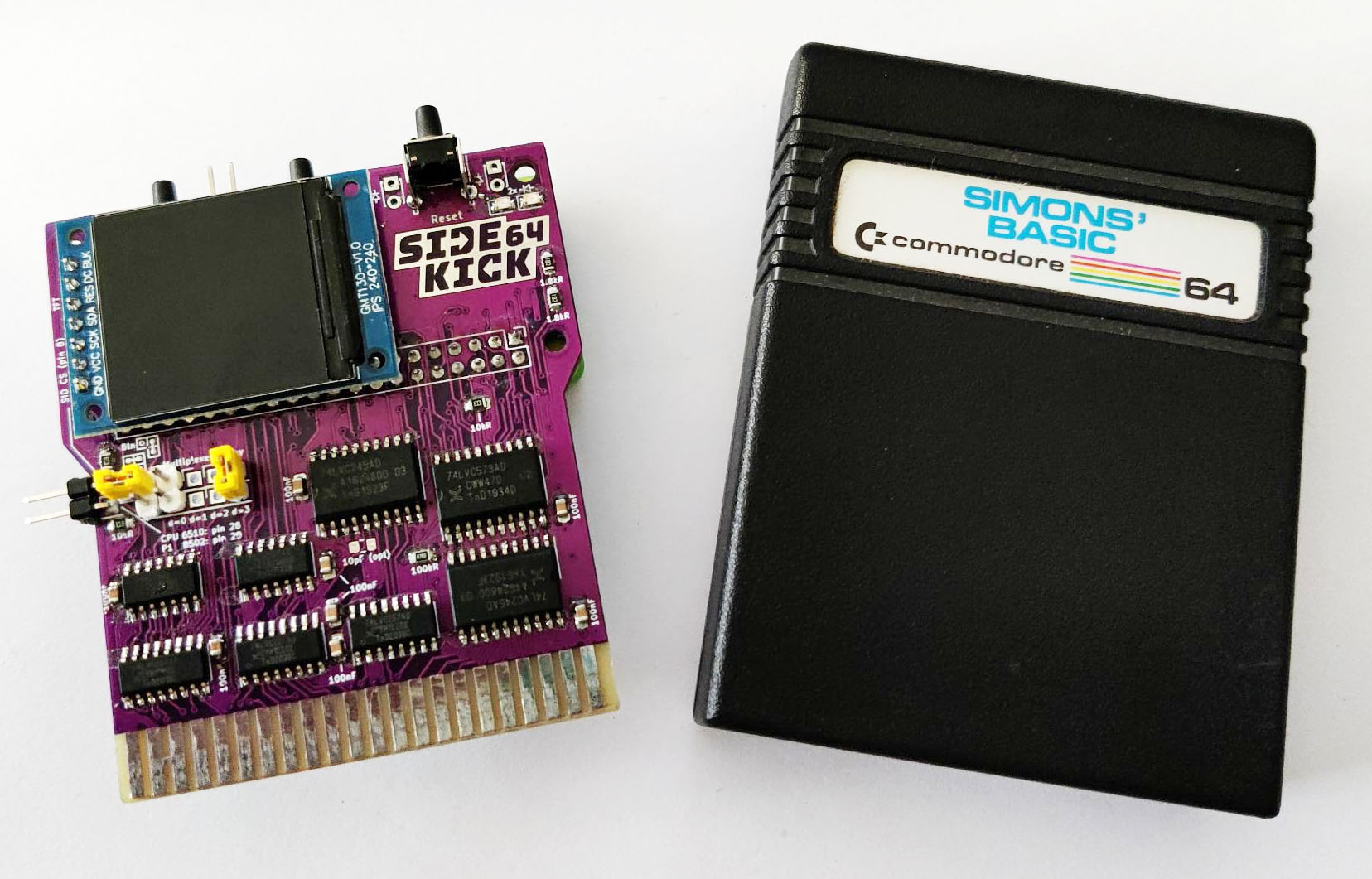 Sidekick64 Zero mit Raspberry Pi Zero 2 (Bild: frntc/Sidekick64, GitHub)