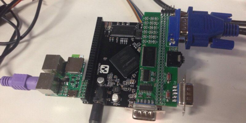 UnAmiga, Variante mit Cyclone V (Bild: benitoss, GitHub)