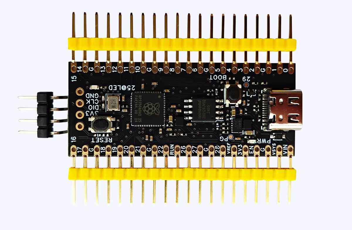 WeAct RP2350A_V20 (Bild: WeAct Studio via CNX Software)