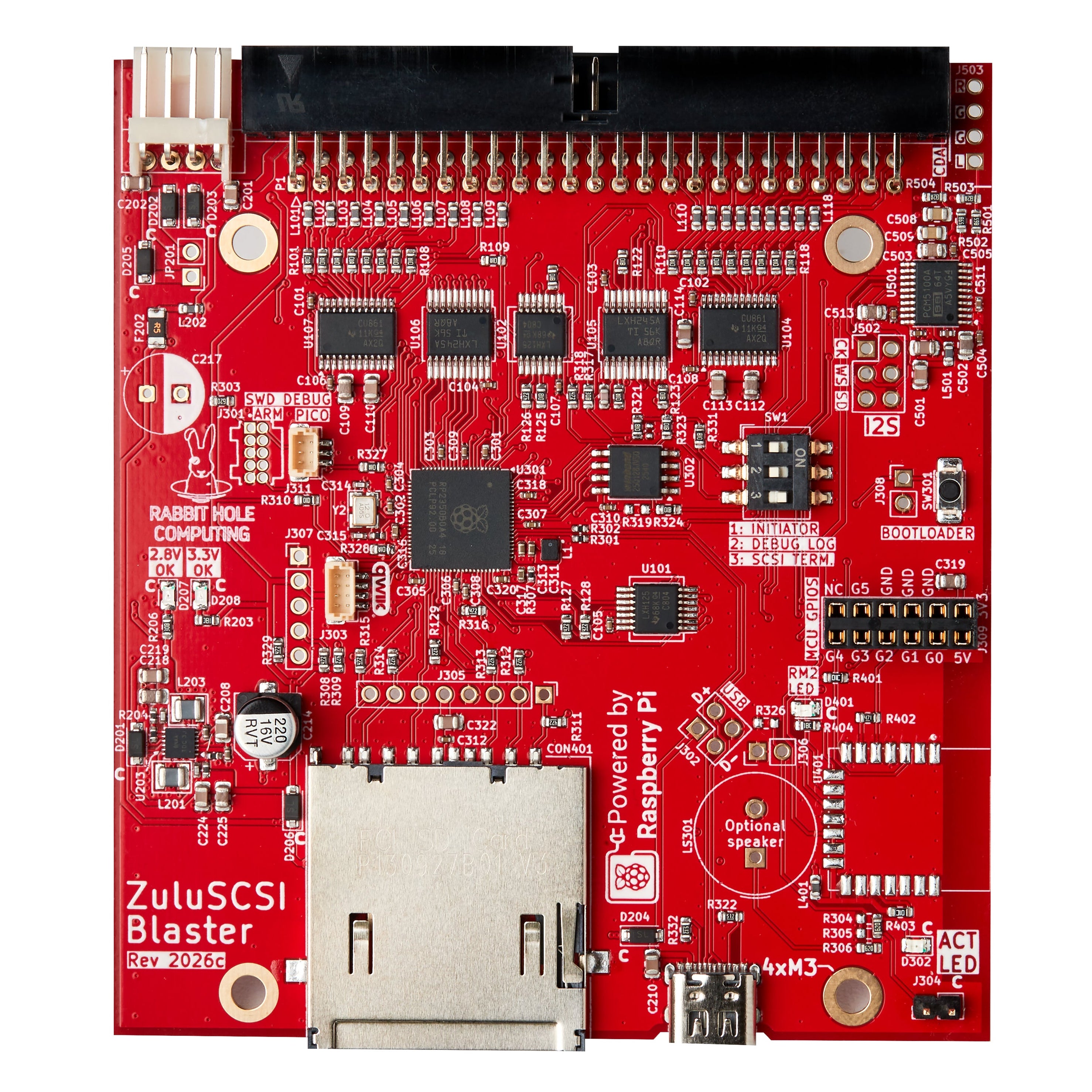 ZuluSCSI Blaster (Bild: Rabbit Hole Computing)