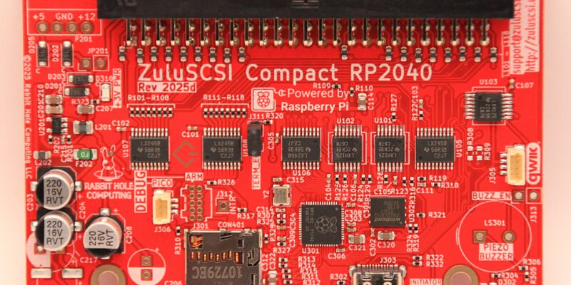ZuluSCSI Compact RP2040 (Bild: Rabbit Hole Computing)