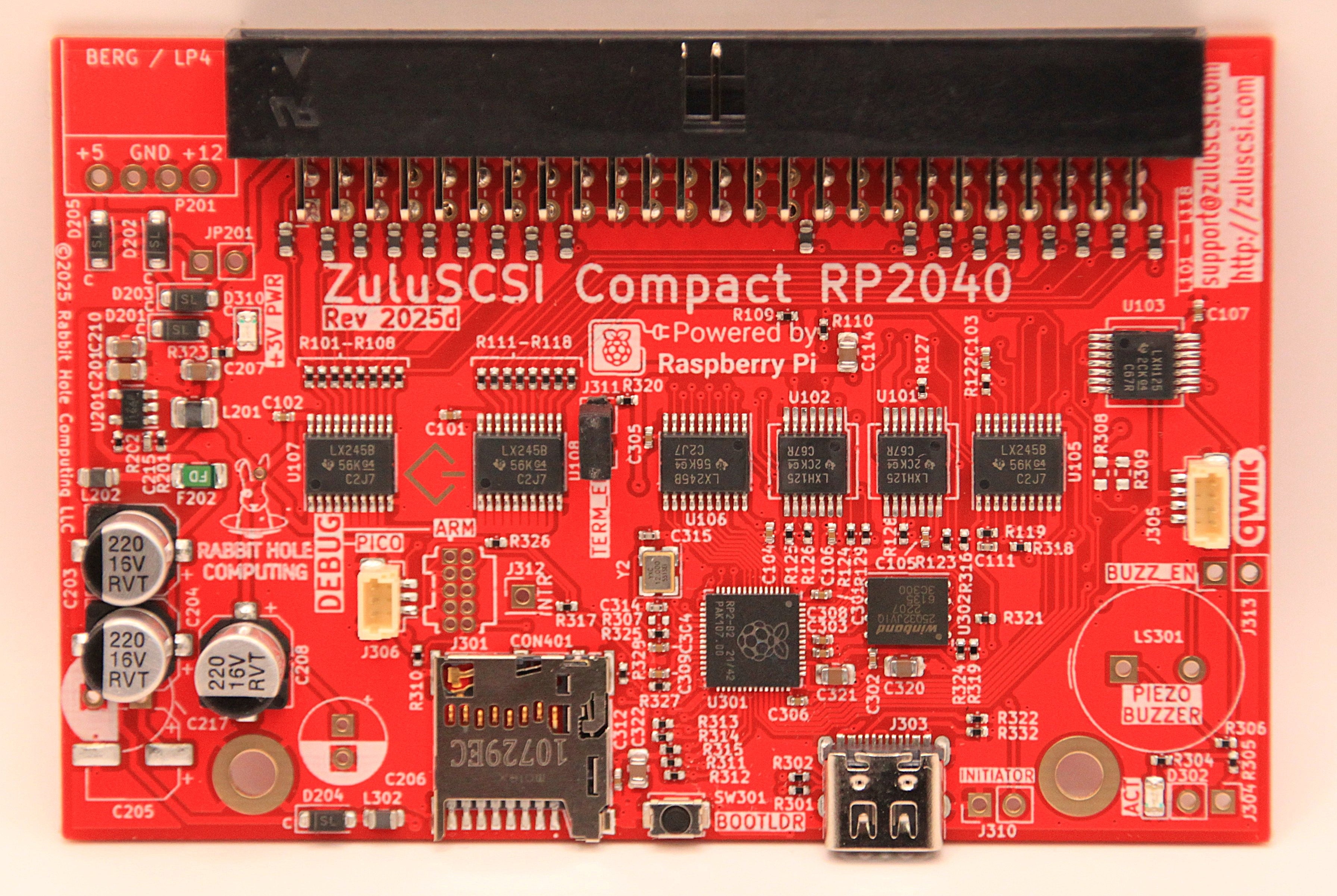 ZuluSCSI Compact RP2040 (Bild: Rabbit Hole Computing)